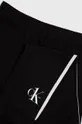 чорний Дитяча бавовняна піжама Calvin Klein Underwear