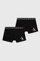 crna Dječje bokserice Calvin Klein Underwear Za dječake