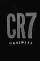 CR7 Cristiano Ronaldo set de pijama de bumbac pentru copii negru 8770.42.913