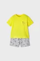 żółty Mayoral piżama dziecięca Chłopięcy