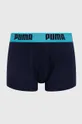 Detské boxerky Puma (2-pak) 935452  Základná látka: 95% Bavlna, 5% Elastan Lepiaca páska: 12% Elastan, 28% Nylón, 60% Polyester