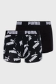 crna Dječje bokserice Puma (2-pack) Za dječake