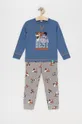 μπλε United Colors of Benetton - Παιδικές βαμβακερές πιτζάμες x Disney Για αγόρια