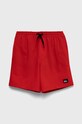 Quiksilver szorty kąpielowe dziecięce Planet friendly czerwony EQBJV03396