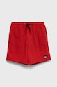 Quiksilver gyerek úszó rövidnadrág Planet friendly piros EQBJV03396