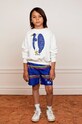 Mini Rodini pantaloni scurti de baie copii Planet friendly albastru 2228012060