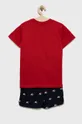 Παιδικές βαμβακερές πιτζάμες Fila κόκκινο