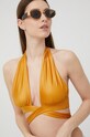 Guess sutien de baie cu balene galben E2GJ28.MC04U