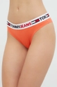 oranžová Nohavičky Tommy Hilfiger Dámsky