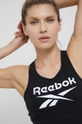 crna Top za trening Reebok IDENTITY Ženski