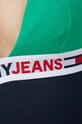 Jednodílné plavky Tommy Hilfiger zelená UW0UW03706.PPYY