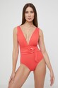 MICHAEL Michael Kors costume da bagno leggermente imbottita rosso MM7M761