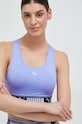 Športová podprsenka Puma Strong fialová 521599