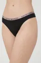 czarny Emporio Armani Underwear stringi 162468.2R223 Damski