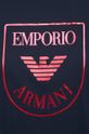 námořnická modř Bavlněná noční košile Emporio Armani Underwear
