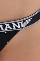 чёрный Стринги Emporio Armani Underwear