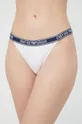 biela Tangá Emporio Armani Underwear (2-pak) Dámsky