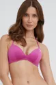 fioletowy Emporio Armani Underwear biustonosz kąpielowy 262177.2R300 Damski