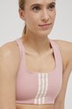 Спортивный бюстгальтер adidas Performance Powerimpact HC5373 розовый HC5373