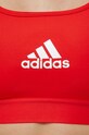 adidas Performance biustonosz sportowy Powerreact HC7843 czerwony HC7843