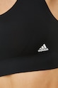 Αθλητικό σουτιέν adidas Performance Purelounge HD0267 μαύρο