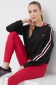 Dkny bluza pijama crop top negru YI2222534
