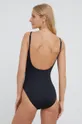 Jednodijelni kupaći kostim Polo Ralph Lauren crna