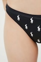 Μαγιό σλιπ μπικίνι Polo Ralph Lauren μαύρο 21254350