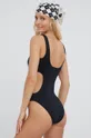 Jednodijelni kupaći kostim Polo Ralph Lauren crna
