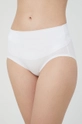 biały Spanx figi modelujące Cotton Control Damski