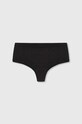 Spanx stringi modelujące Cotton Comfort Thong 40052R czarny AA00