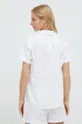 Βαμβακερές πιτζάμες Lauren Ralph Lauren λευκό