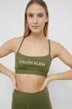zielony Calvin Klein Performance Biustonosz Damski