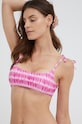Kupaći grudnjak Pepe Jeans Keira Top Planet friendly roza PLB10365.325
