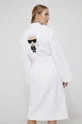 Μπουρνούζι Karl Lagerfeld λευκό
