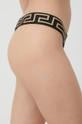 Versace thongs black