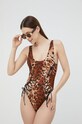 Îmbrăcăminte Elisabetta Franchi costum de baie CS44M22E2 maro