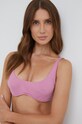 United Colors of Benetton sutien de baie cu balene roz 3P5H5R00P.8P6