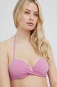 Plavková podprsenka United Colors of Benetton vrchný ružová 3P5H5R00Q.8P6