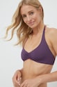 Oboustranná plavková podprsenka United Colors of Benetton vrchní fialová 3U715R00S.99L