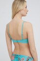 Kupaći grudnjak Roxy ERJX304631 tirkizna SS22
