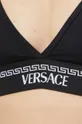 czarny Versace biustonosz