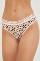 Calvin Klein Underwear stringi CK One dzianina różowy 000QF5733E.PPYY