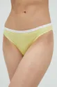 Στρινγκ Calvin Klein Underwear κίτρινο