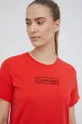 κόκκινο Μπλουζάκι πιτζάμας Calvin Klein Underwear