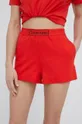 κόκκινο Σορτς πιτζάμας Calvin Klein Underwear Γυναικεία