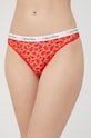 Calvin Klein Underwear figi (3-pack) dzianina czerwony 000QD3925E.PPYY