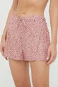 roza Kratki doljnji dio pidžame Calvin Klein Underwear Ženski