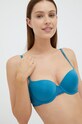 Calvin Klein Underwear biustonosz dzianina turkusowy 000QF5146E.PPYY