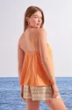 pomarańczowy women'secret top piżamowy CAPRI